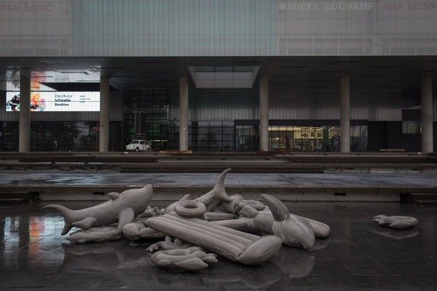 Žižić/Kožul, Inflatable Realities, beton, 2014.-2015. 