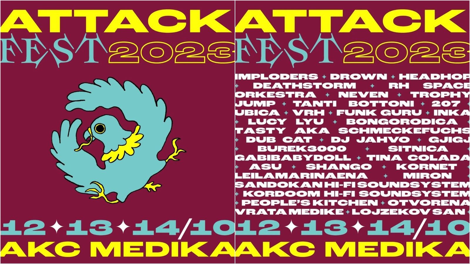 Počinje Attack Fest u Medici: Koncerti, partiji, predstave i izložbe