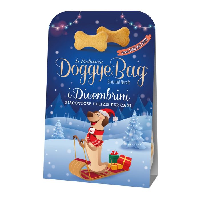 DoggyeBag poslastica za pse božićna Dicembrini s lososom