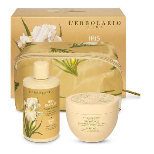 L'Erbolario beauty-torbica-gemma-iris-bianco