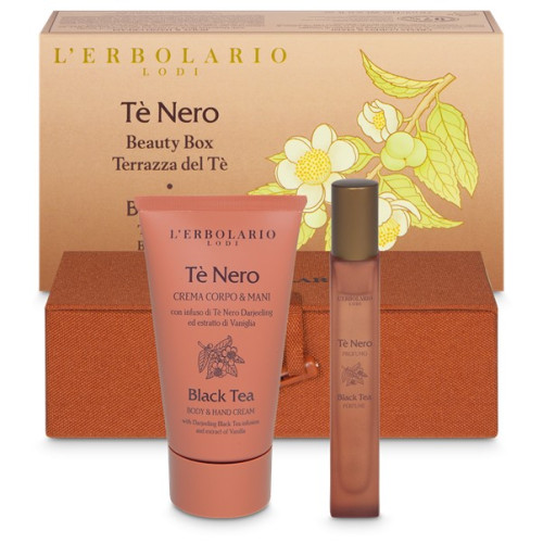 L'Erbolario terrace beauty box te nero