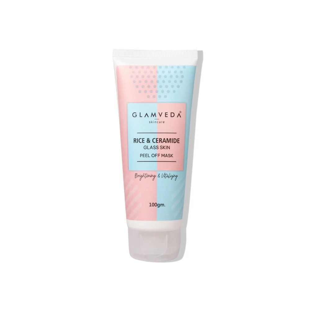 Glamveda Rice & Ceramide Glass Skin Peel off Mask