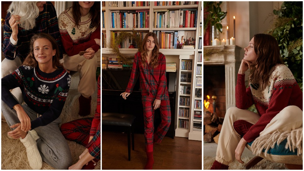 Oysho ima najljepšu blagdansku kolekciju s božićnim puloverima i pidžamama
