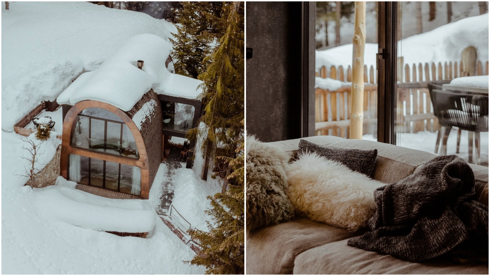 Ne možemo se nagledati ove kolibe na Dolomitima koja je sinonim za zimski odmor iz snova