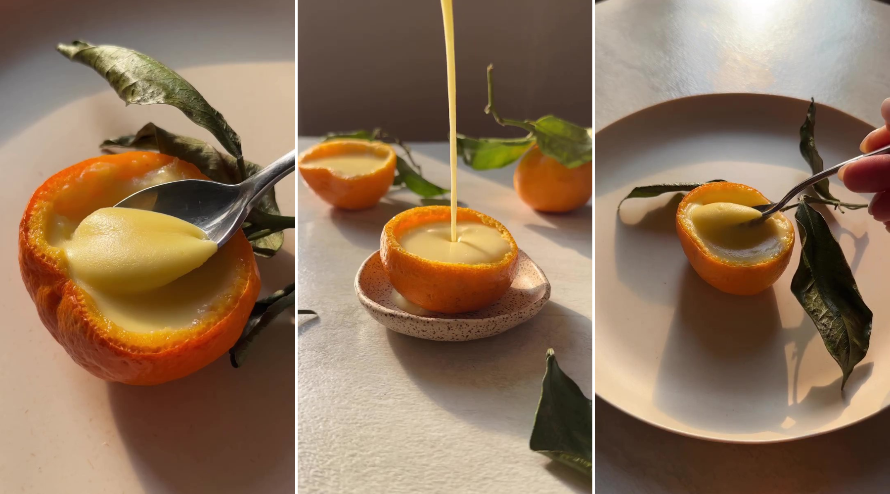 Mandarine punjene slatkom kremom – jednostavan desert kojim ćete impresionirati goste