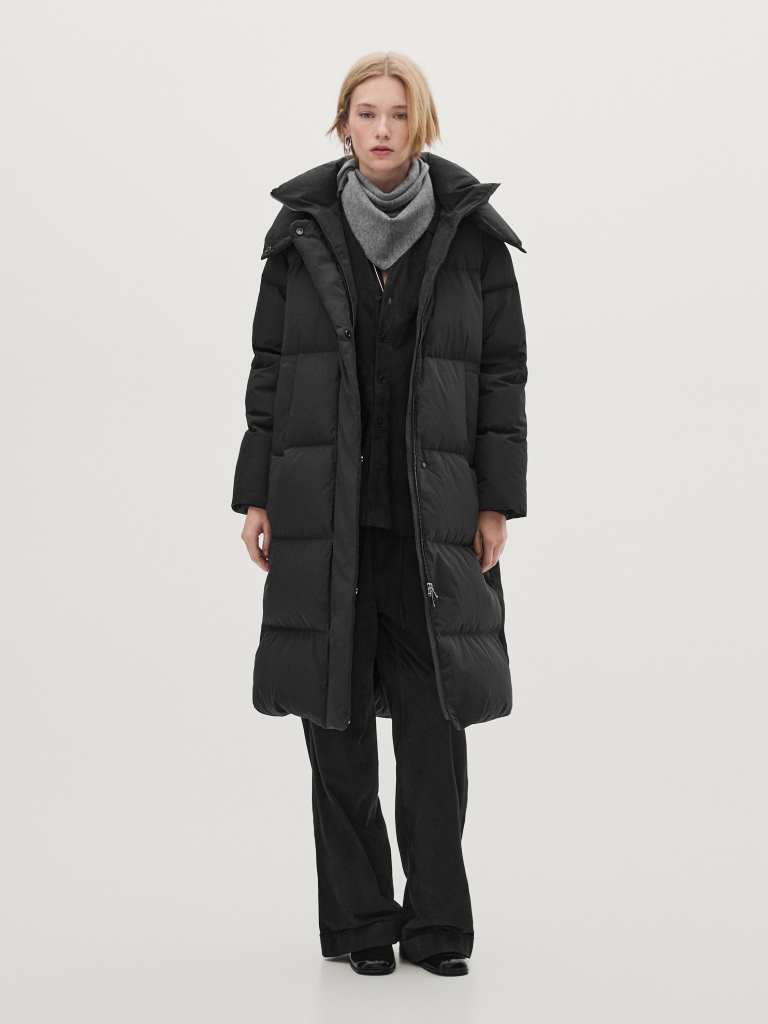 maxi puffer jakna Massimo Dutti