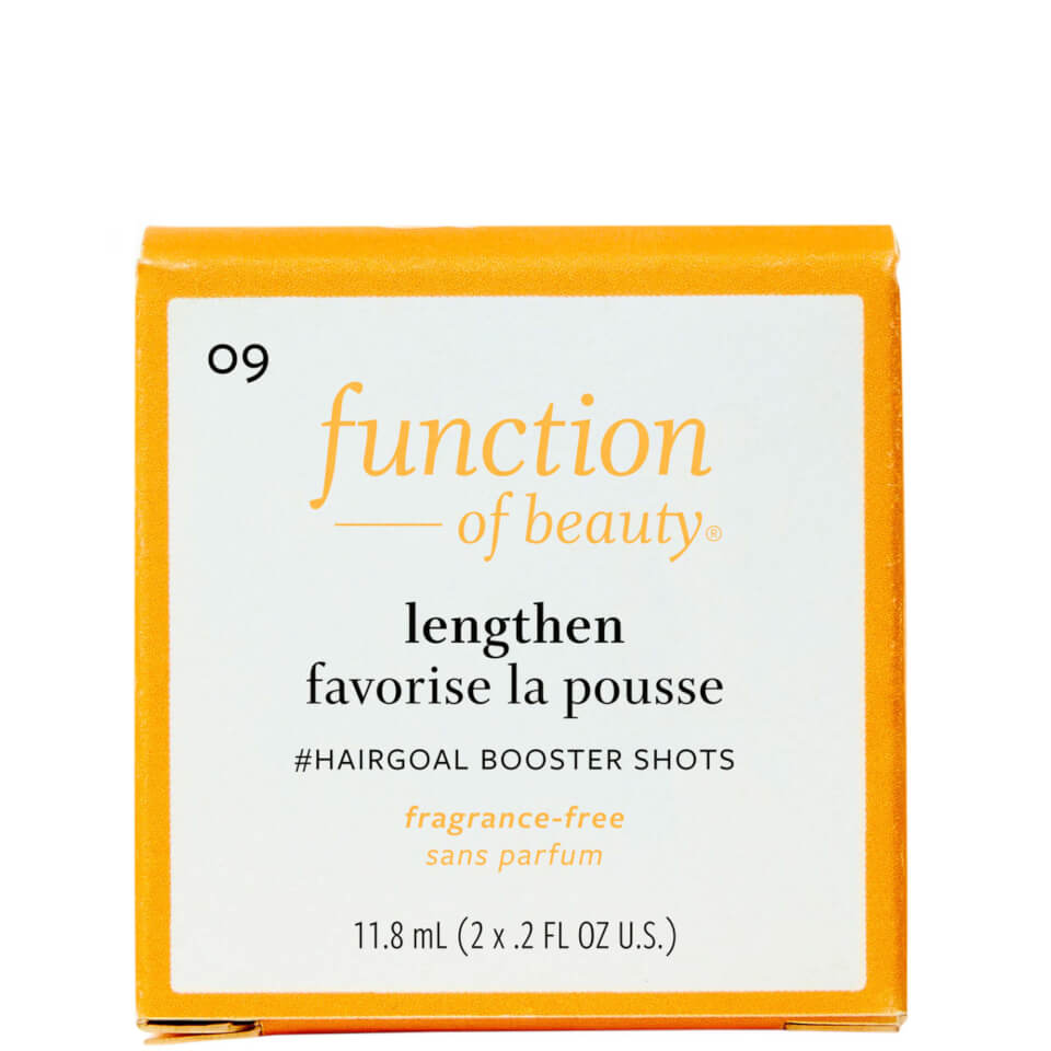 Function of Beauty Lengthen #Hairgoal Booster Shots