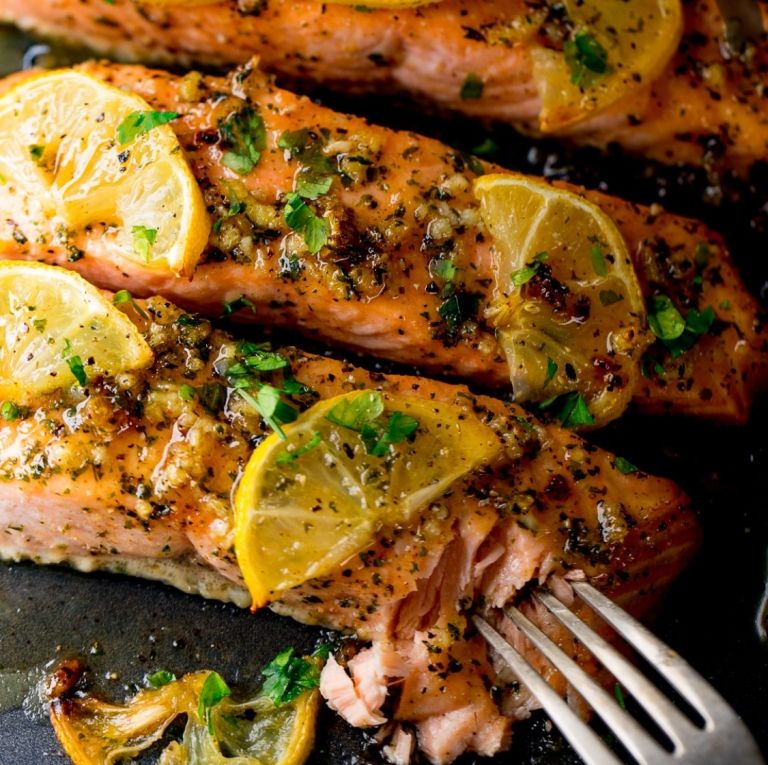 Honey garlic salmon