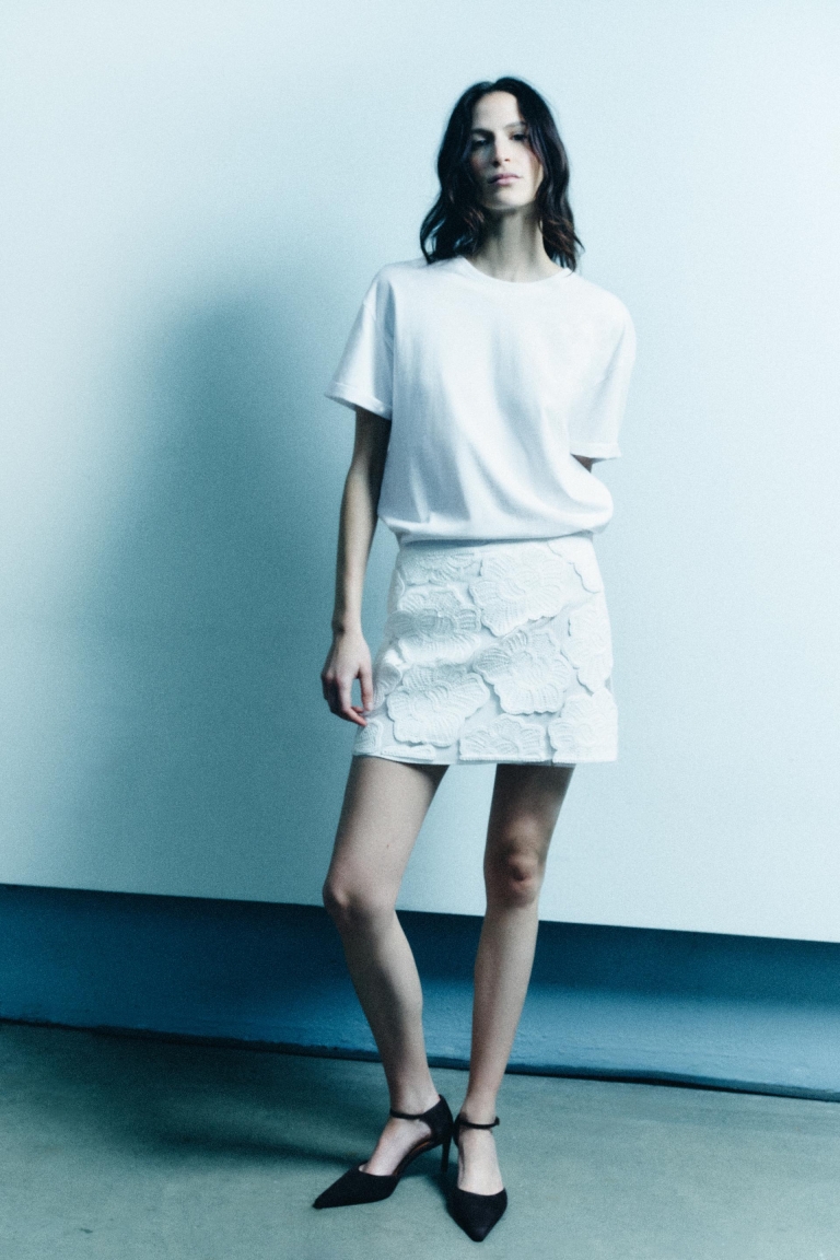 Zara bijele mini suknje 2024