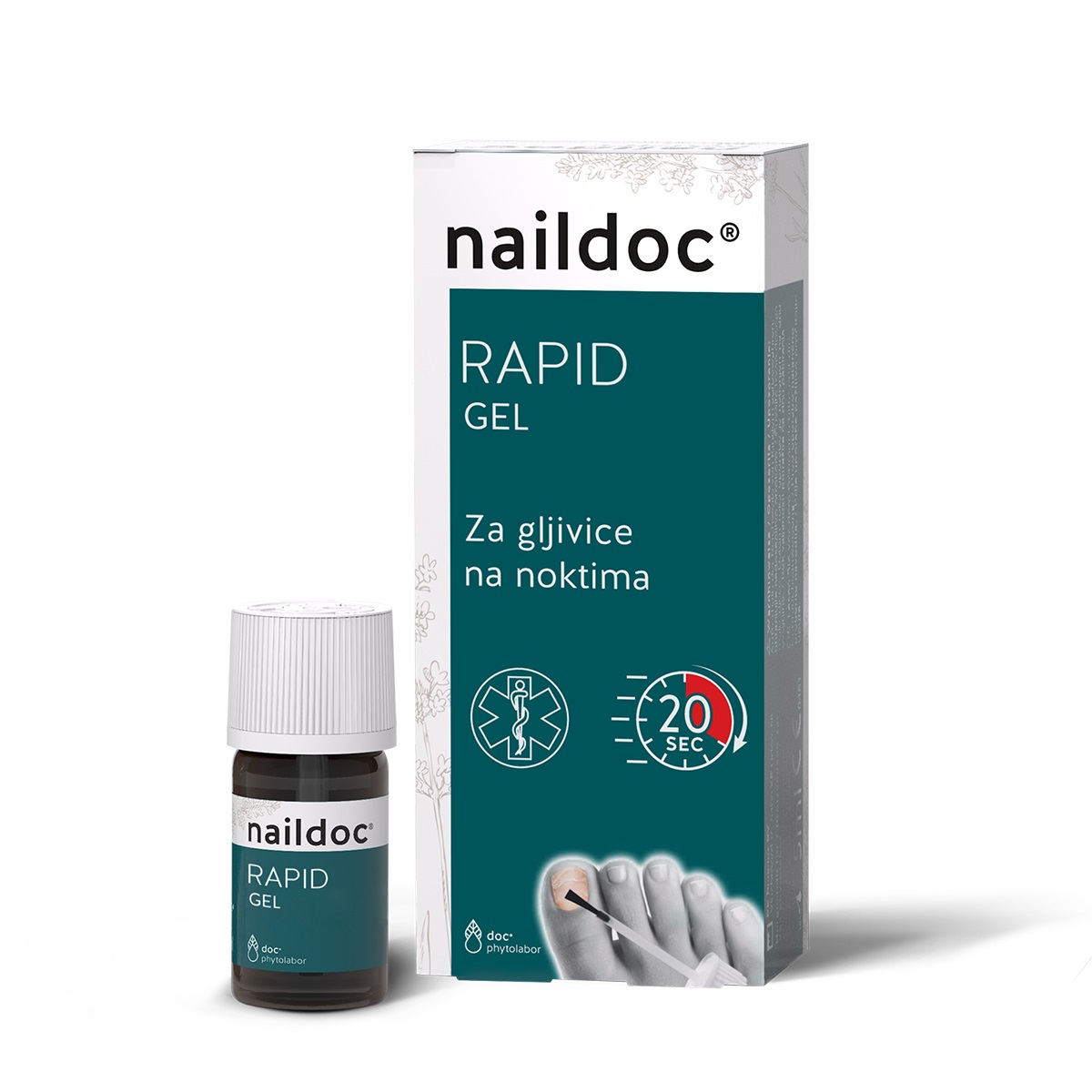 naildoc Rapid gel za gljivice na noktima