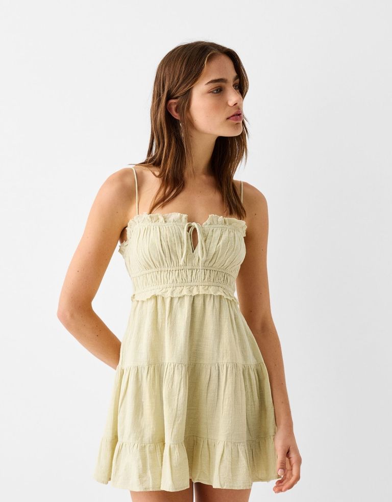 sundress haljina za ljeto Bershka