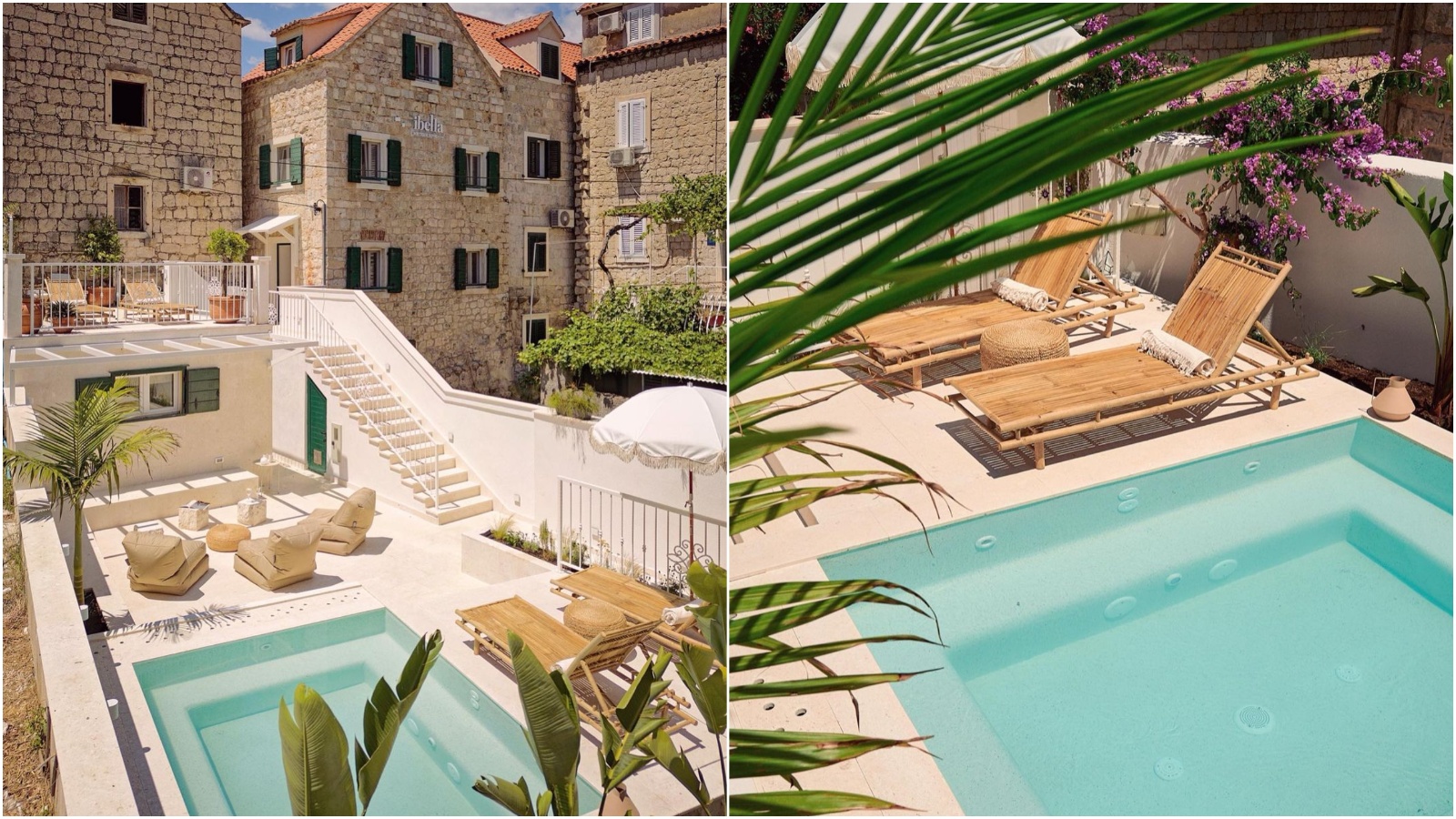 Ljetna oaza u centru Splita ima bazen stvoren za popodnevna druženja