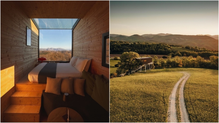 Kuća na drvetu nadomak Perugie, savršena za odmor ako idete na putovanje Italijom, naslovna_Instagram