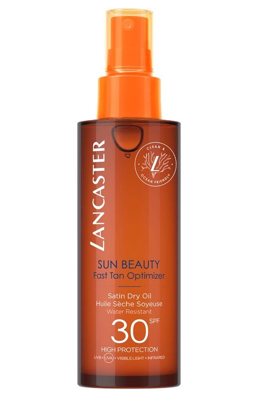 Lancaster Sun Beauty Satin Sheen Oil Fast Tan SPF30