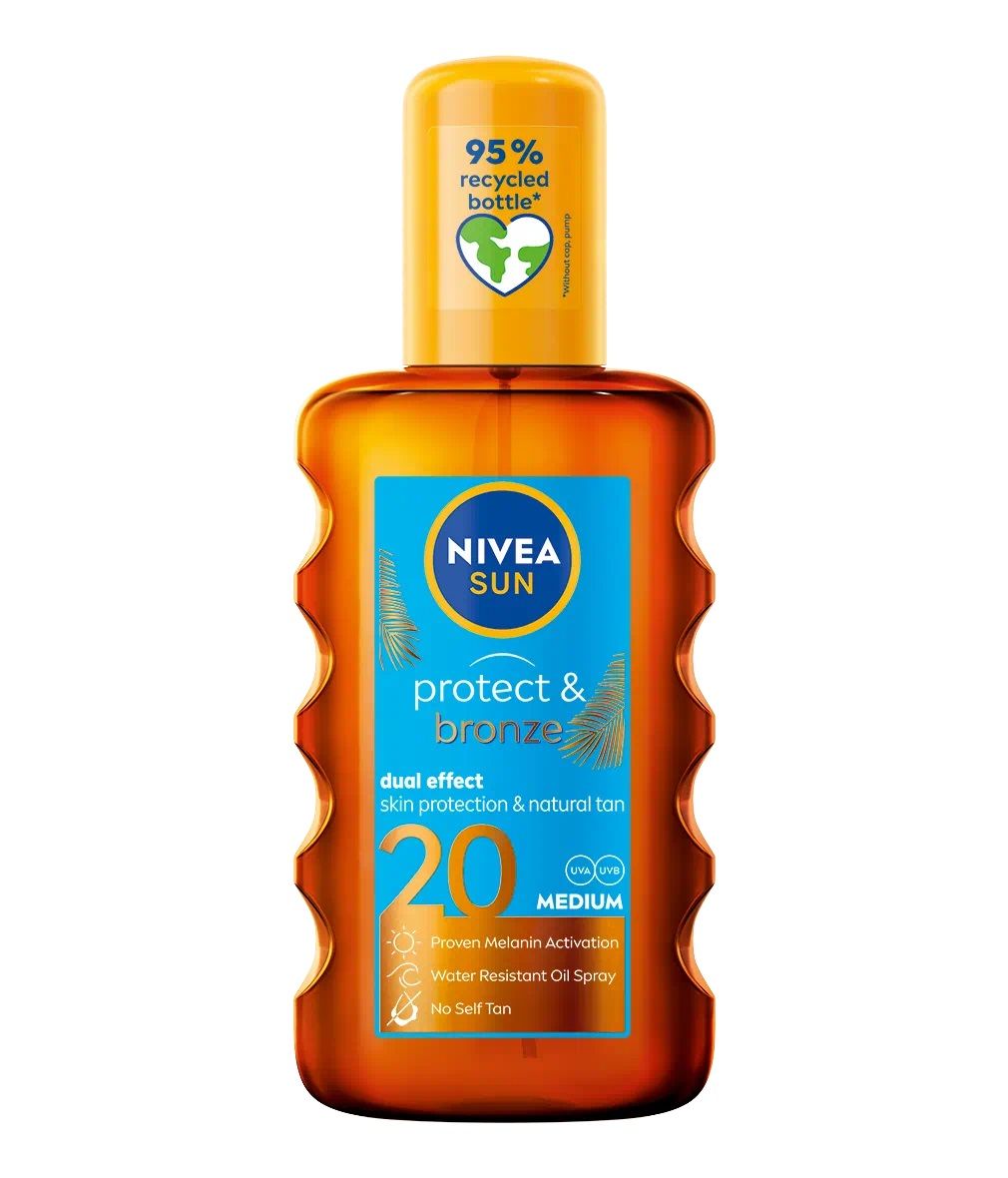 Nivea Sun protect & bronze ulje za sunčanje u spreju SPF 20