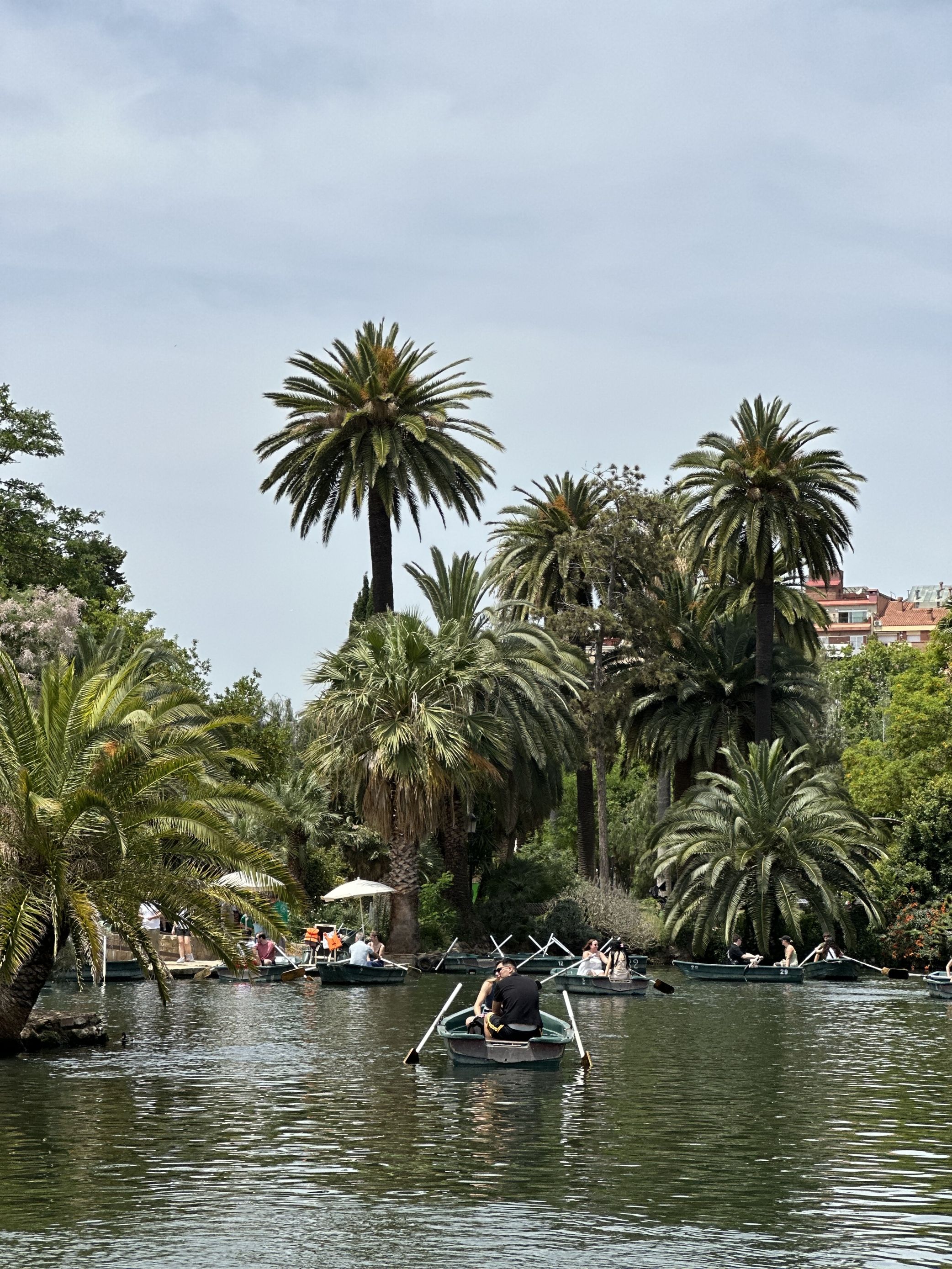 Park Ciutadella - jezero