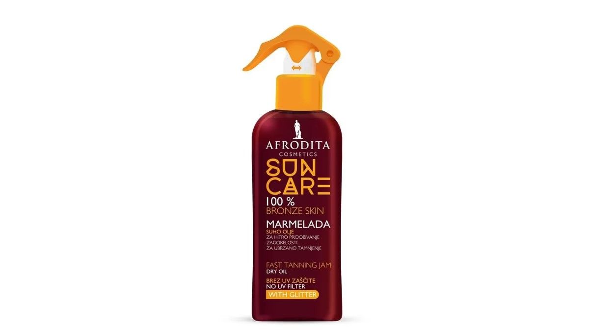 Afrodita Sun Care marmelada suho ulje za ubrzano tamnjenje SPF 6