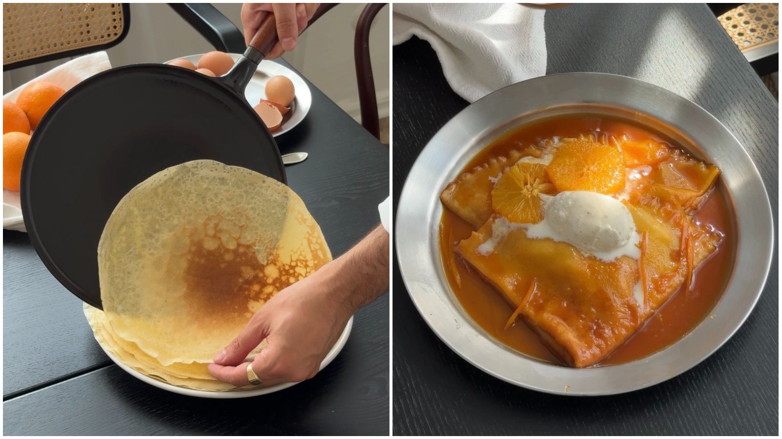 Ivo Zine s nama je podijelio recept za Crêpes Suzette, najfinije francuske palačinke