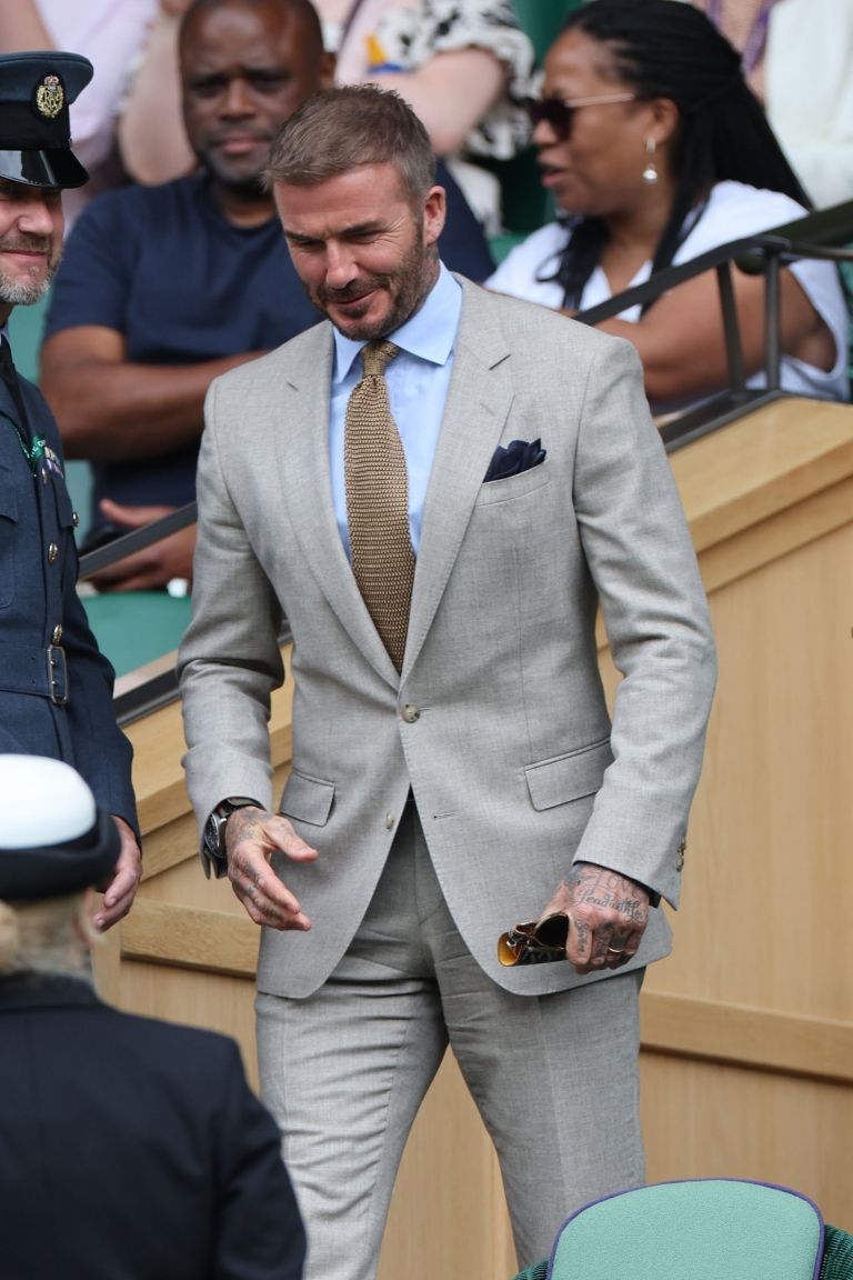 David Beckham Wimbledon