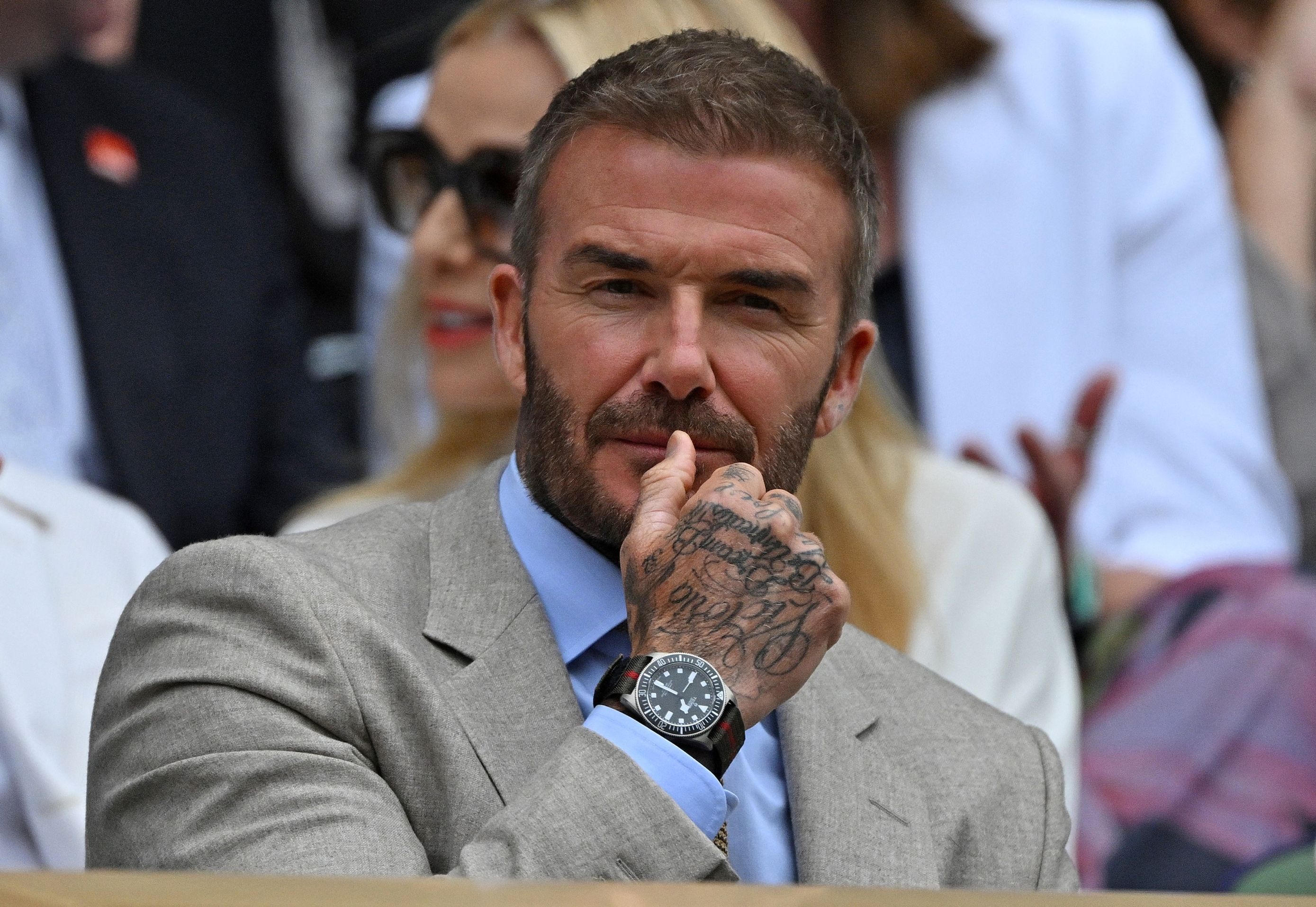 David Beckham Wimbledon