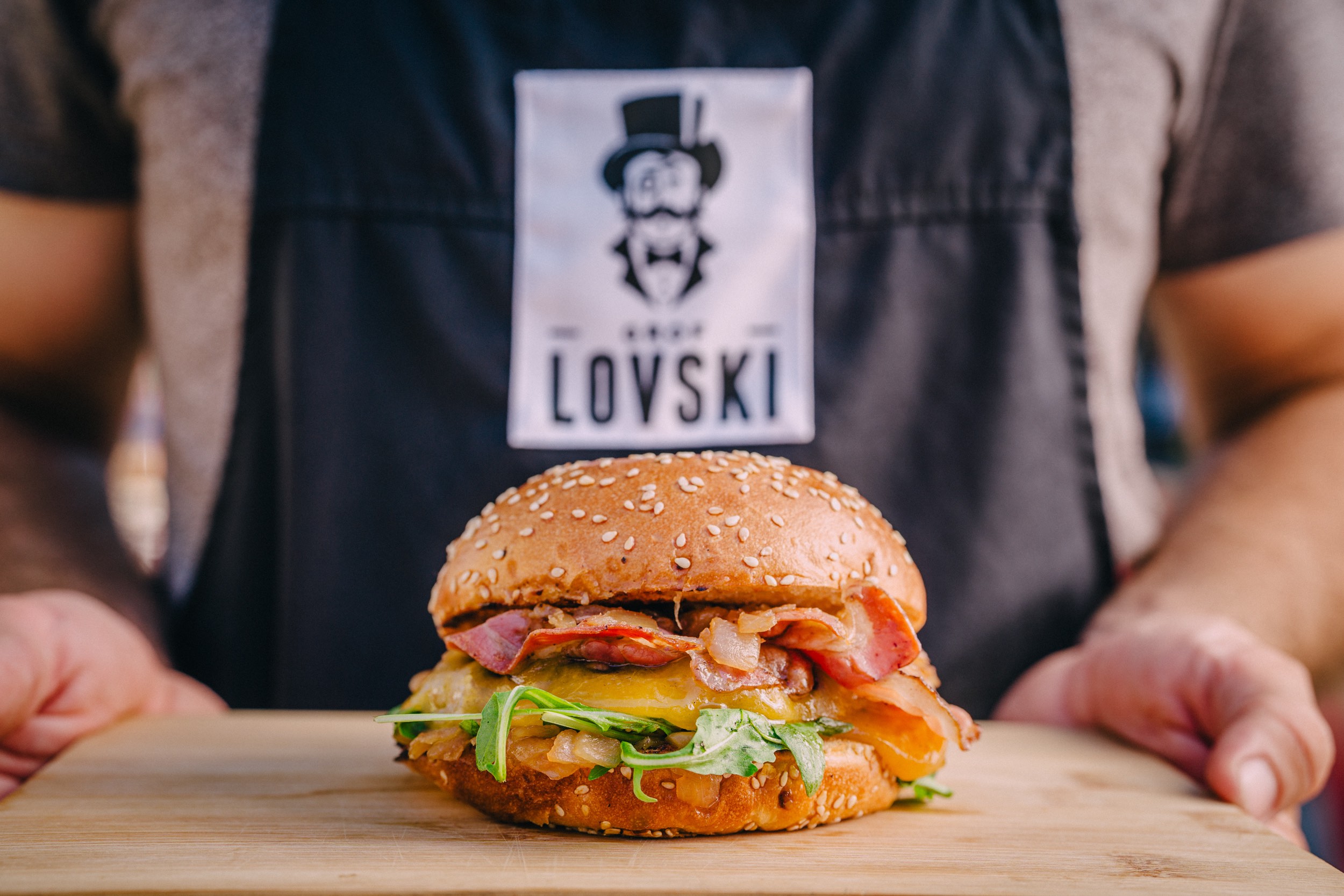 Grof Lovski na Špancir Burger Festivalu