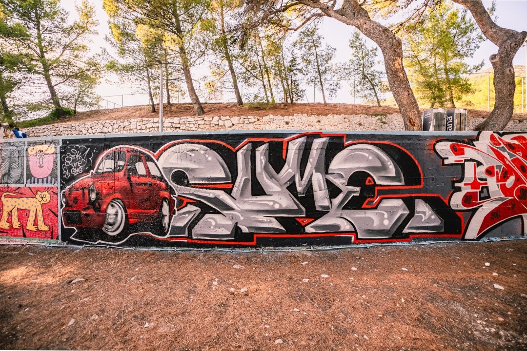 Grafitti na Gradele Foto Marko Lopac