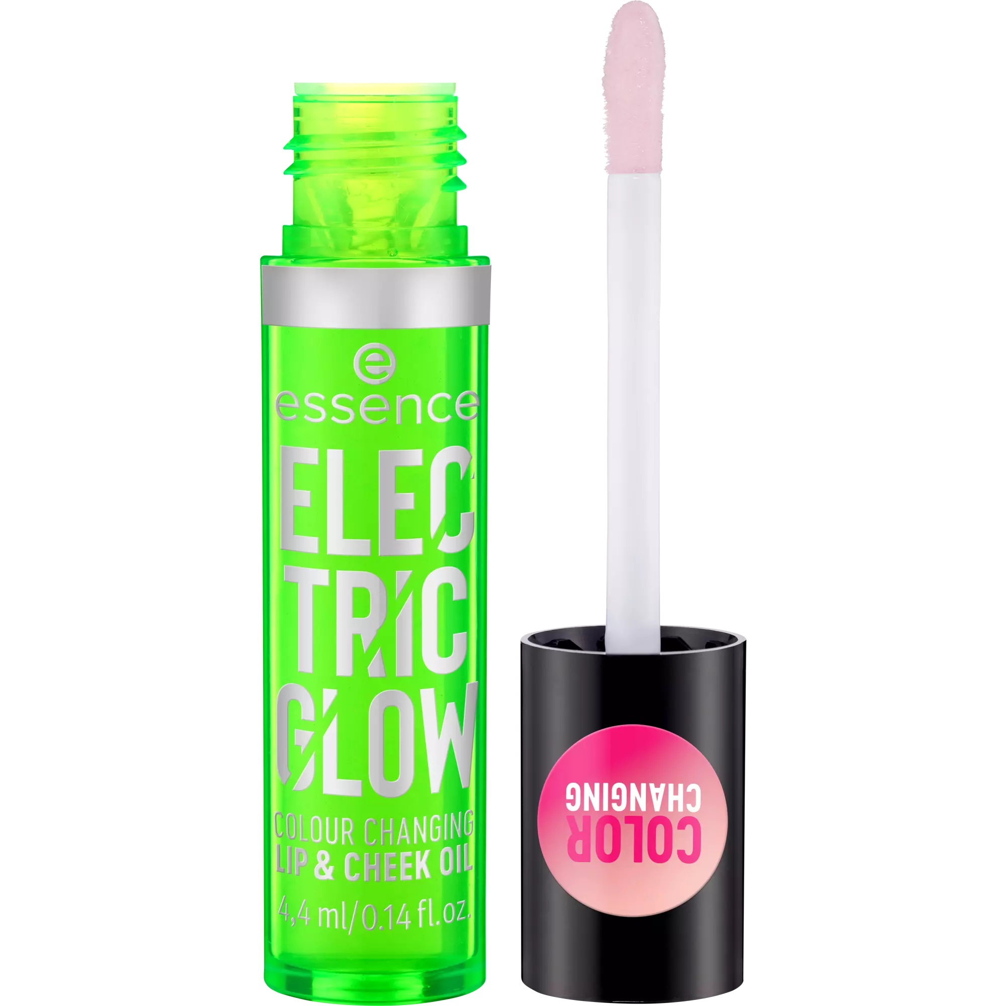 essence ELECTRIC GLOW COLOUR CHANGING LIP & CHEEK OIL