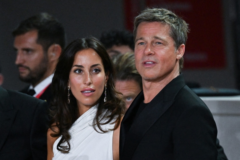 Ines de Ramon i Brad Pitt