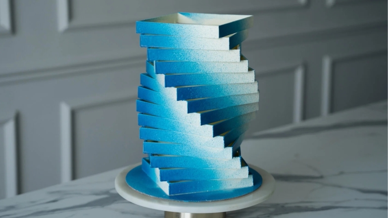 Origami cake designer