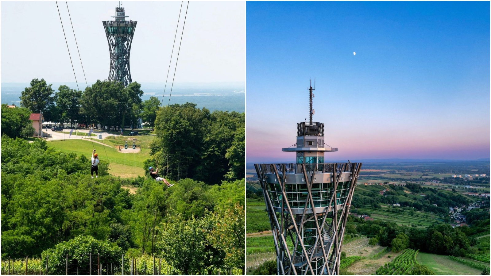 Slovenski Eiffelov toranj i zipline iznad vinograda? Savršena kombinacija za jesenski izlet