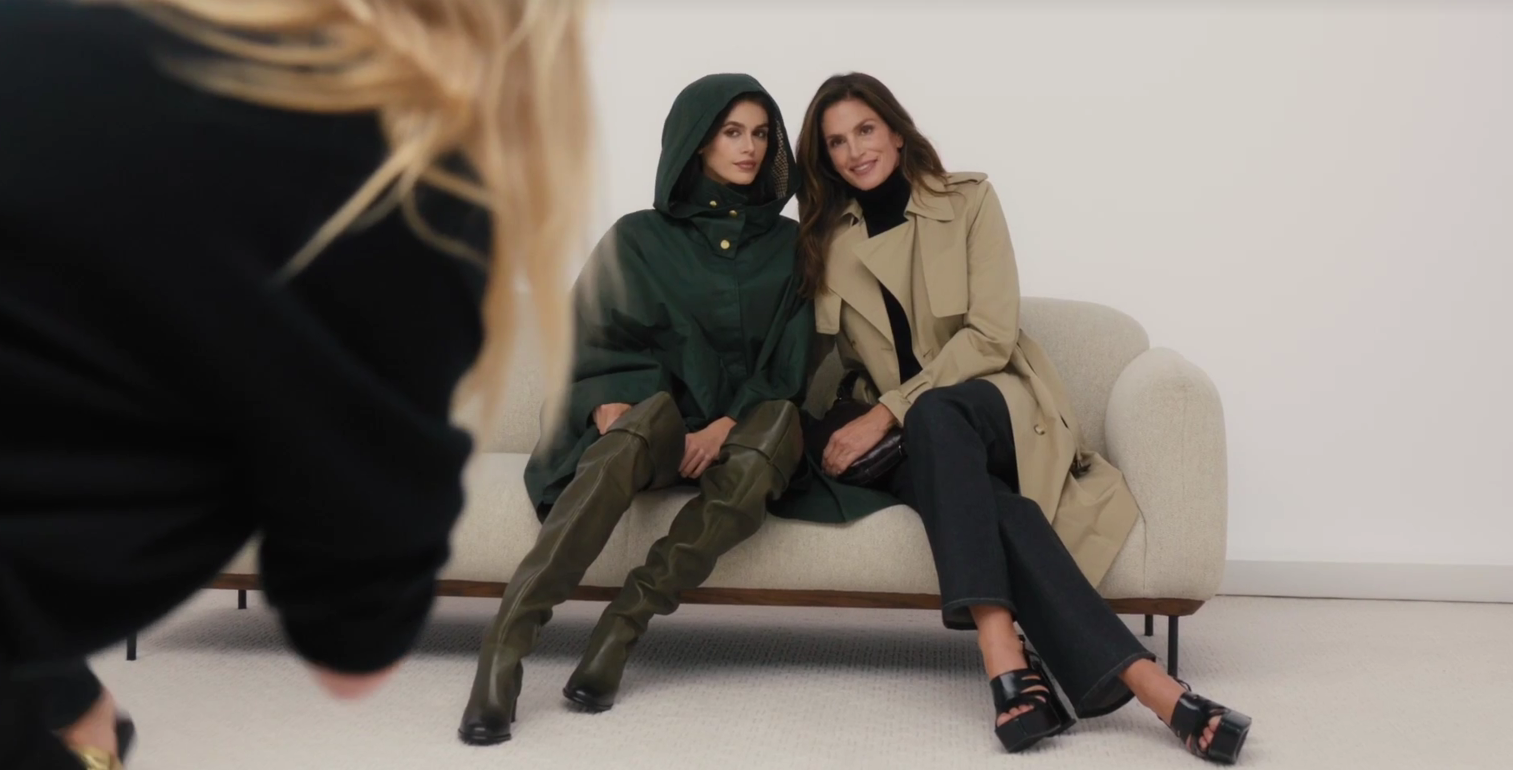 Zara je smislila novi oblik online shoppinga, a Cindy Crawford i Kaia Gerber su glavna lica