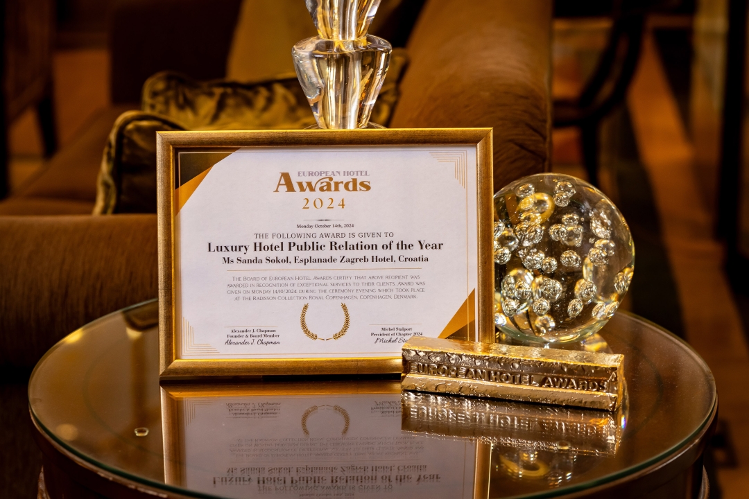 Nagrada Luxury Hotel PR of the Year