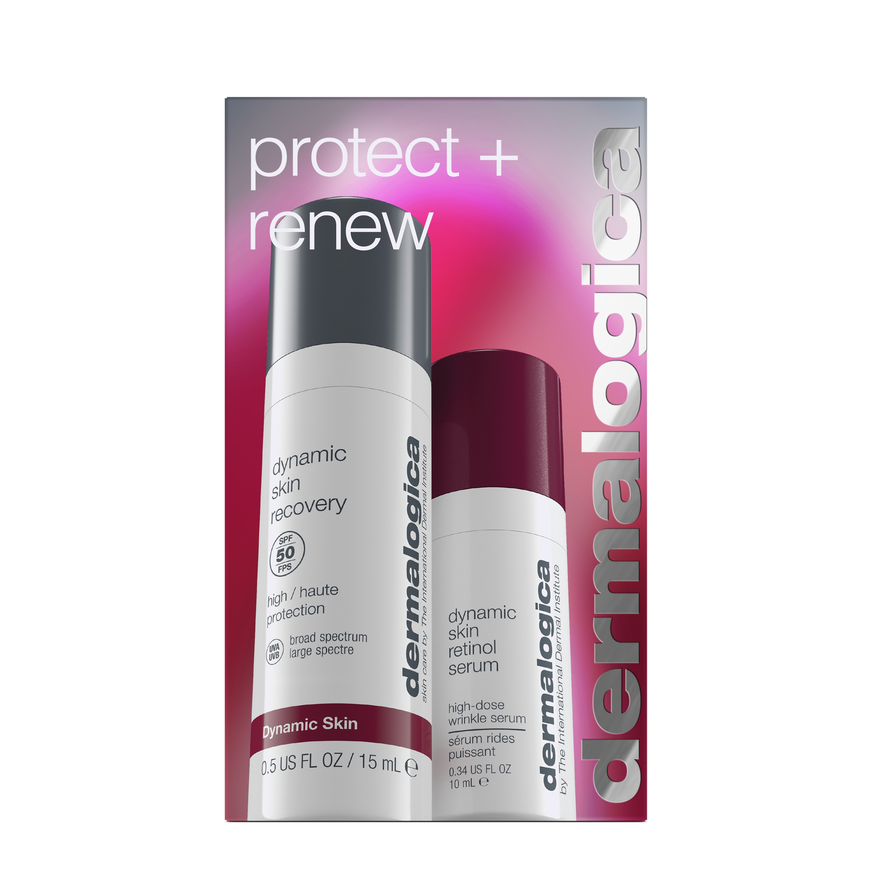 Dermalogica protect + renew set