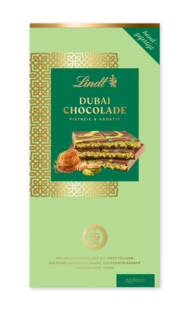 Lindt dubai čokolada