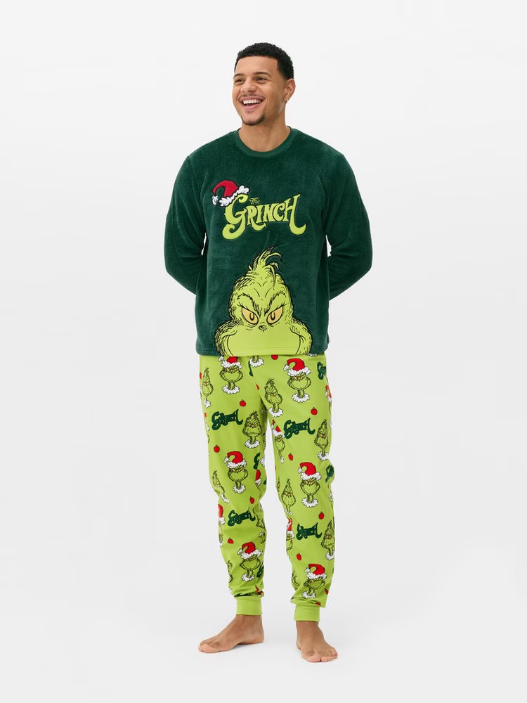 Primark Grinch božićna kolekcija, pidžama