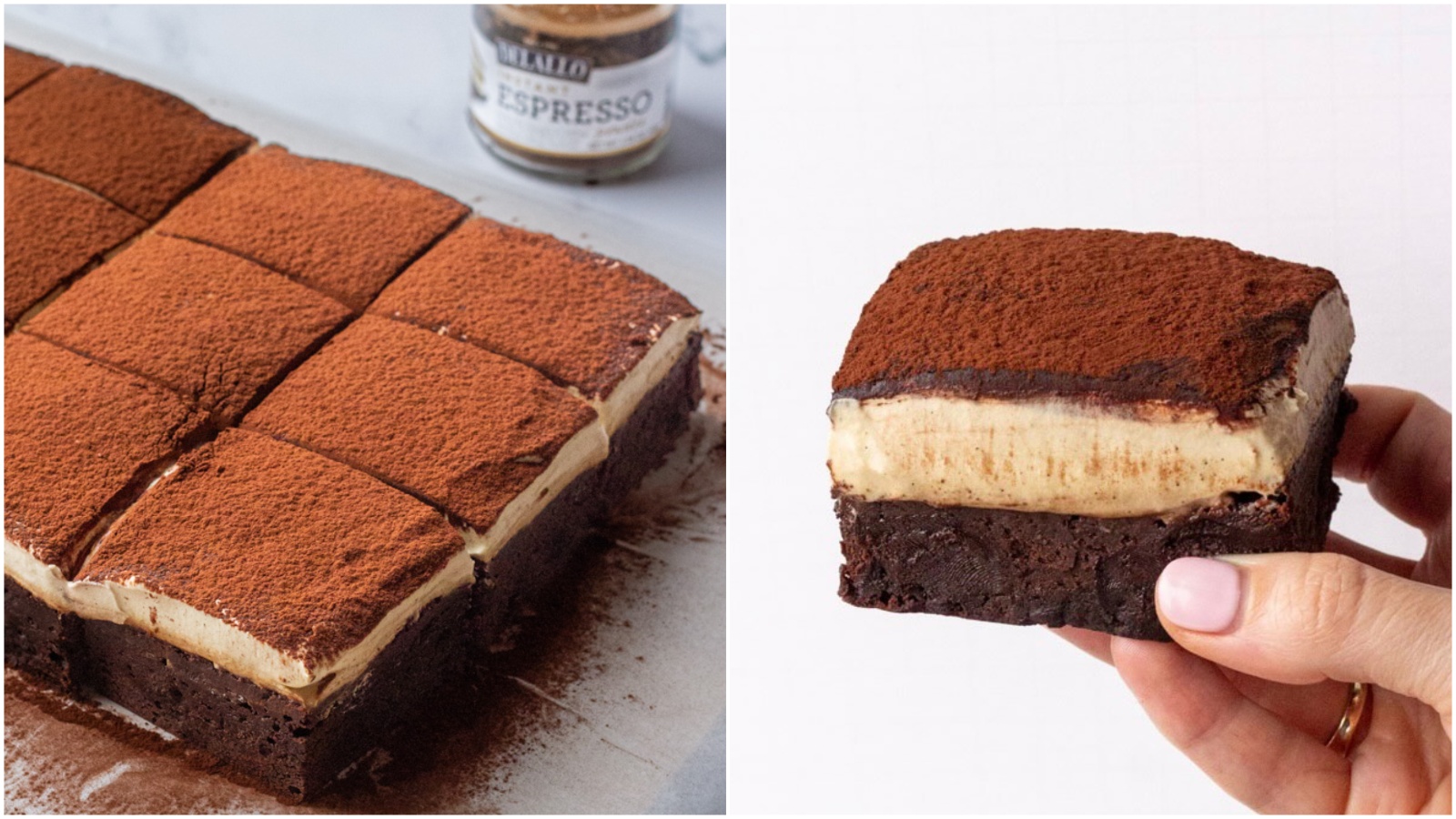 Tiramisu brownies je spoj kolača za koji nismo znali da nam treba