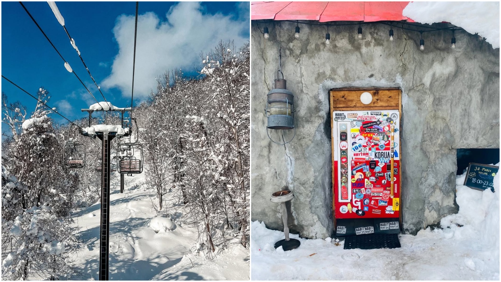 Pronašli smo jako cool bar u koji se ulazi kroz velika vrata hladnjaka