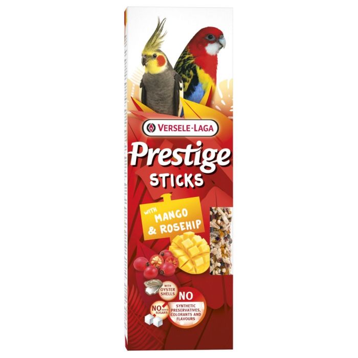 Versele Laga Prestige Sticks velike papige mango i šipak_zoocity