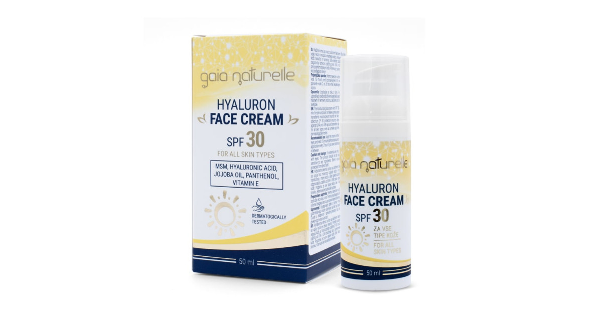 Gaia Naturelle SPF krema