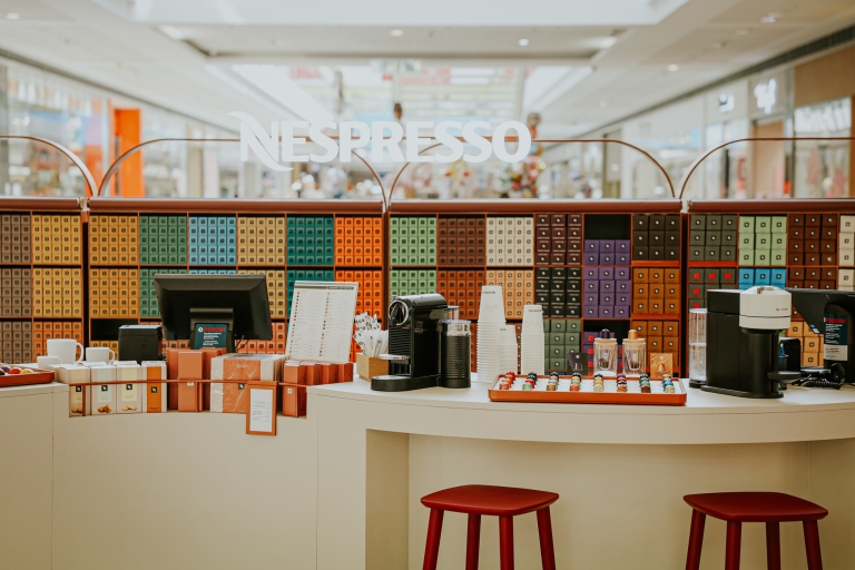 Nespresso pop up boutique