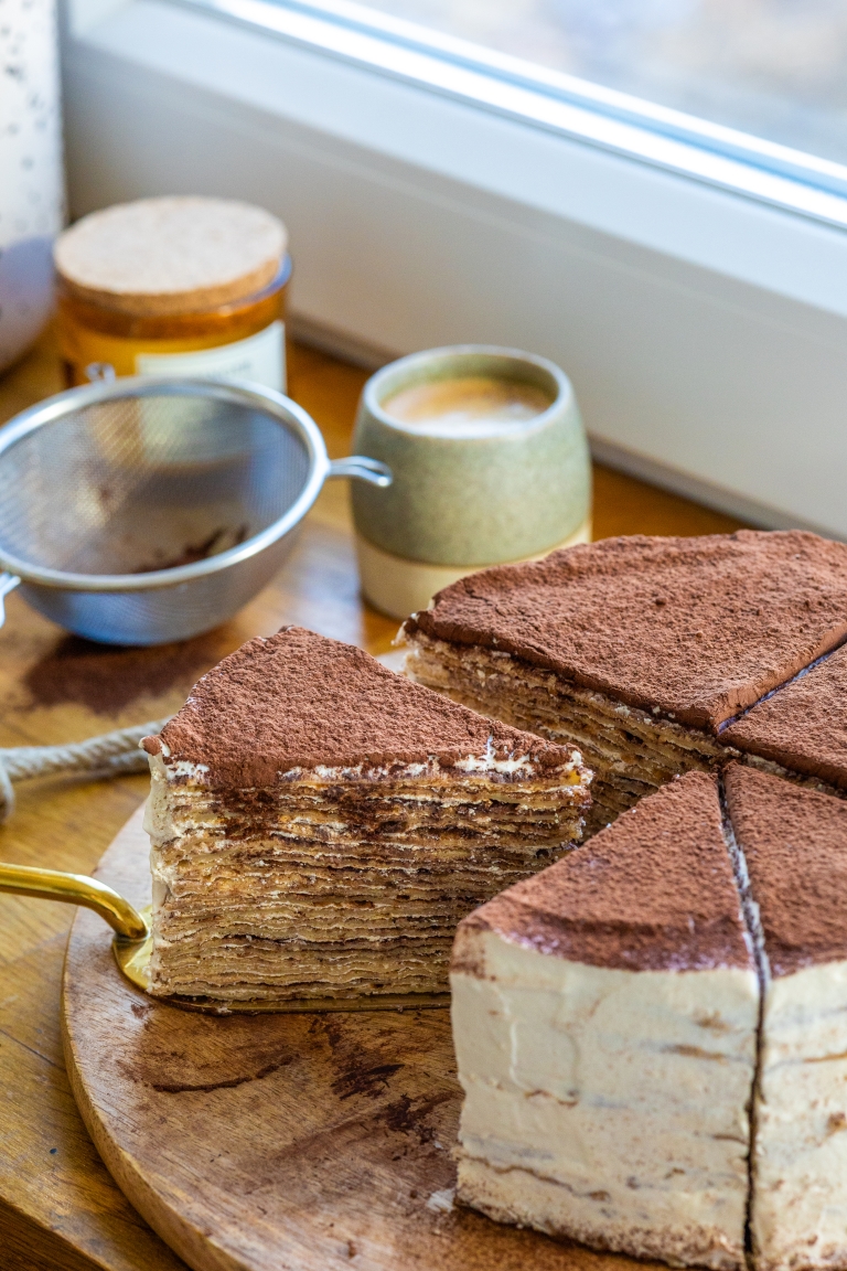 Tiramisu torta od palačinka