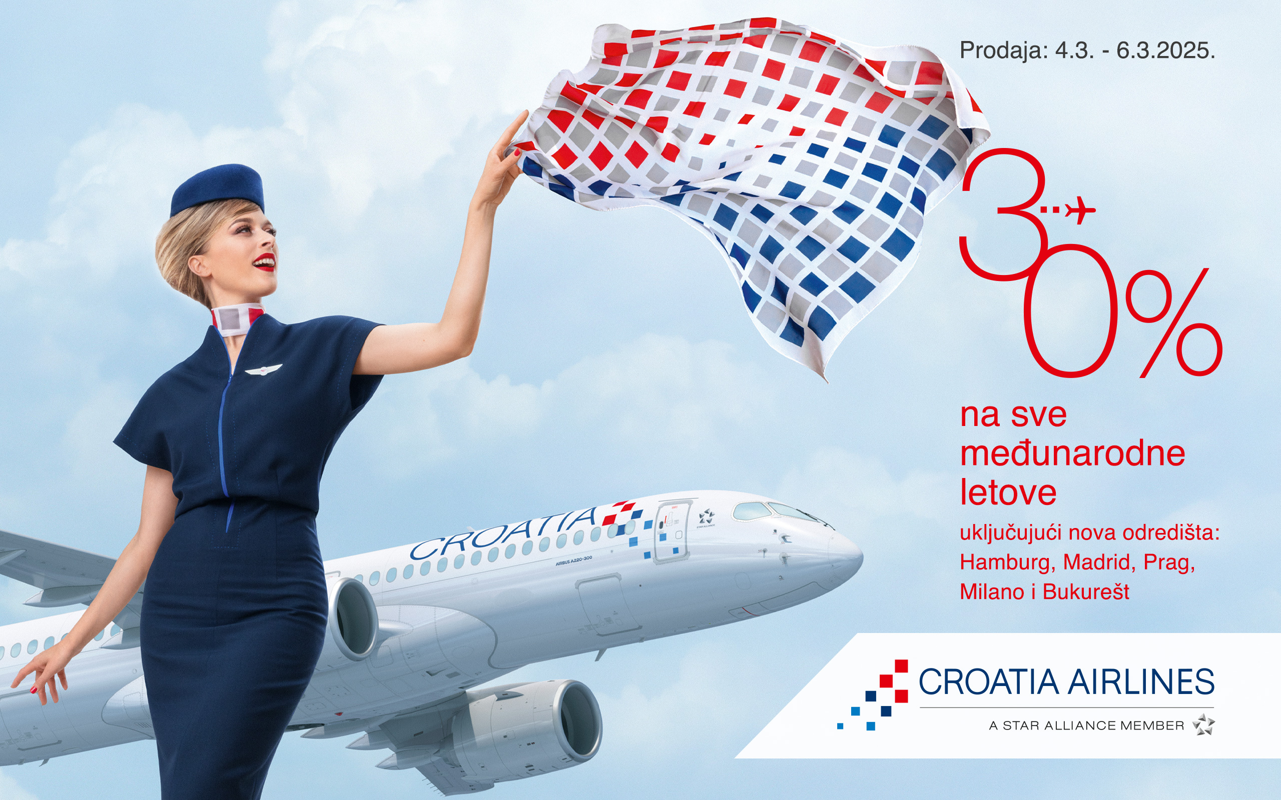 Croatia Airlines popust