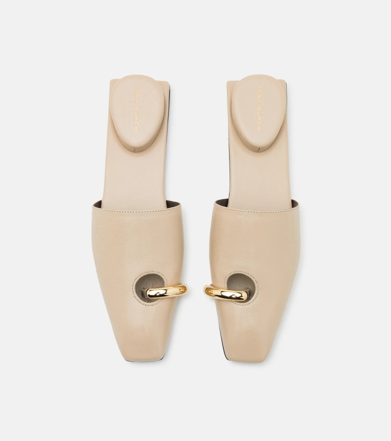 Tory Burch pierced mules